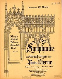 2re Symphonie pour Grand Orgue - Op. 20