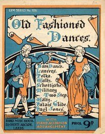 Old Fashioned Dances. (10 dances)