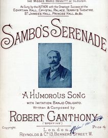 Sambo's Serenade, a humorous song