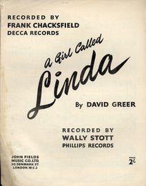 A Girl Called Linda - As Recorded by Frank Chacksfield and Wally Stott