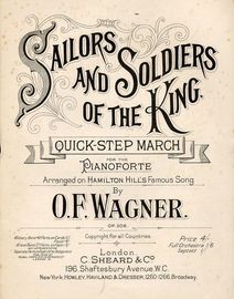 Sailors and Soldiers of the King - Quick-Step March - For the Pianoforte - Op. 206