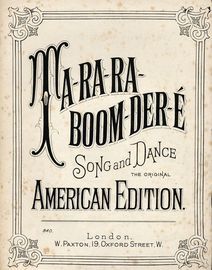 Ta-ra-ra-boom-der-e, the original American edition