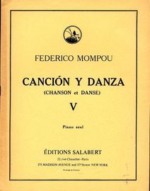 Cancion y Danza - No. V