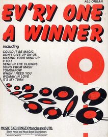Ev'ry One a Winner - Well Known Songs - For Modern Organ and Voice