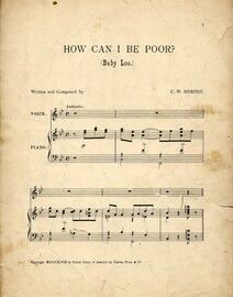 Baby Loo (How Can I Be Poor?) - Song