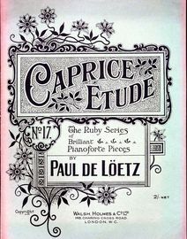 Caprice Etude, No. 17 of the Ruby Series