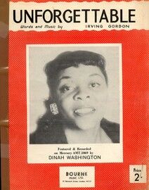 Unforgettable - Featuring Dinah Washington
