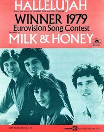 Hallelujah -  Milk and Honey - Eurovision Winner 1979