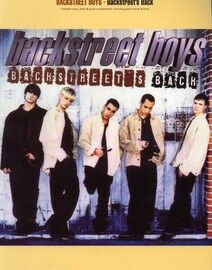 Backstreet Boys - Backstreet's Back - Album - Complete Voice, Piano and Guitar arrangements, including Guitar Chords and Lyrics