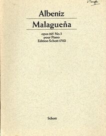 Malaguena - Piano Solo - Op. 165, No. 3