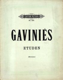 24 Etuden (Matinees) for Violin Solo - Edition Peters No. 1381