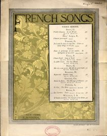Vieille Chanson (In the Woods) - French songs, third series - Key of A flat