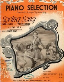 Piano Selection - From The Film "Spring Song - Featuring Carol Raye