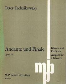 Andante und Finale - Op. 79 - Klavier und Orchestra - Arranged for 2 Piano - Belaieff edition no. 373