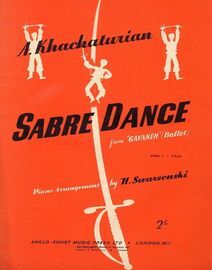 Sabre Dance - From Gayaneh (Ballet)
