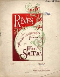 Reves - Pieces No.s 4, 5, 6 from "Six Morceaux Caracteristiques pour Piano"
