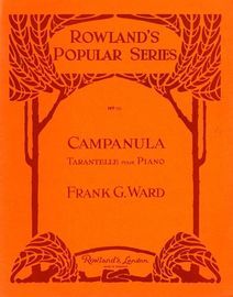 Campanula - Tarantelle pour Piano - Rowlands Popular Series