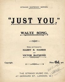 Just You - Waltz-Song in key of G major