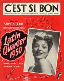 C'est Si Bon - Song from 'Latin Quarter 1950' - Featuring Sylvie St. Clair