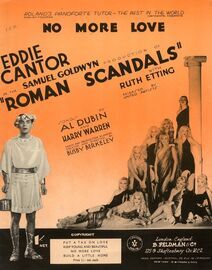 No More Love - Song from Roman Scandals - Featuring Eddie Cantor and Ruth Etting