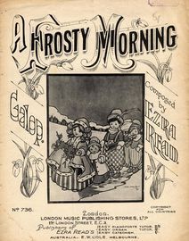A Frosty Morning - Galop for Piano