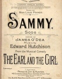 Sammy - Song from "The Earl and the girl"