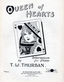 Queen of Hearts - Intermezzo for Piano - Paxton edition No. 1822