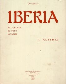 Iberia - 3 Piano Solos - 3er Cahier