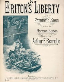 A Briton's Liberty - Patriotic Song - For Piano and Voice