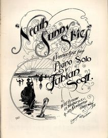 Neath Sunny Skies - A Venetian Boat Song for Piano Solo - Broome Edition No. 927