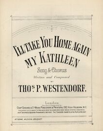 I'll Take you Home Again my Kathleen - Song