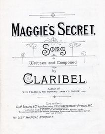 Maggie's Secret - Song - Musical Boquuet No. 9127