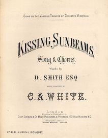 Kissing Sunbeams - Song and Chorus - Musical Boquet No. 4991