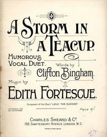 A Storm in a Teacup - Humorous Vocal Duet