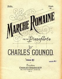 Marche Romaine - For the Pianoforte - Piano Solo