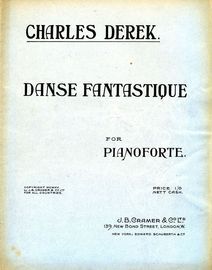 Danse Fantastique - For Pianoforte