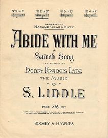 Abide with Me - Key of D Flat major