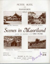 Scenes in Maoriland - Petite Suite for Pianoforte Solo