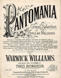 Pantomania - from Grand Selection of Popular Melodies, as played by the band of the Royal Marines Light Infantry under the direction of Mr George Mill