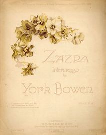 Zazra - Intermezzo - For Piano Solo - First Prize in Hawkes and Son's Intermezzo Competition 1919-1920