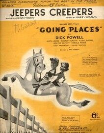 Jeepers Creepers,  from "Going Places" - Dick Powell and Anita Louise