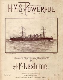 H. M. S. Powerful - Overture Caprice for Pianoforte