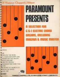 A Selection for G & C Electric Chord Organs, Including Magnus & Music Master - A Famous Chappell Album