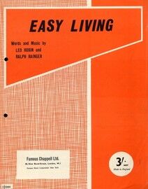 Easy Living - Song
