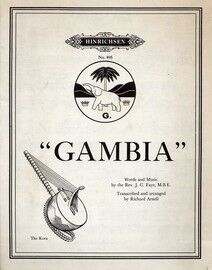 Gambia - Song - For Voice and Piano - Hinrichsen Edition No. 895
