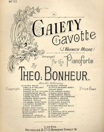 Gaiety Gavotte - For Pianoforte - Series No. 23