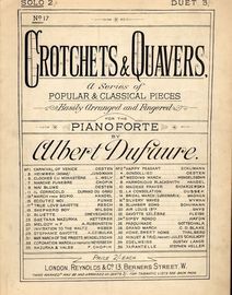 Heimliche Liebe (True Love) Gavotte - For Piano Solo - No. 17 from Crotchets and Quavers series of popular and classical pieces for the Pianoforte