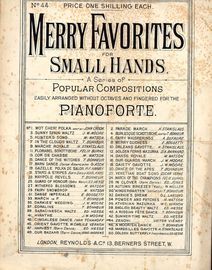 Zenoni - No. 44 from 'Merry Favorites for Small Hands' - Easily arranged without octaves for the pianoforte