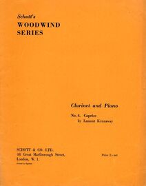 Caprice - For Clarinet and Piano - Schott's Woodwind Series