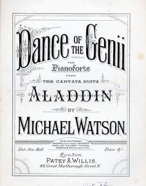 Dance of the Genii from Aladdin